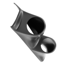 Mätarhållare A-stolpe Dubbel 52.4mm CORVETTE 84-96 C4 Autometer